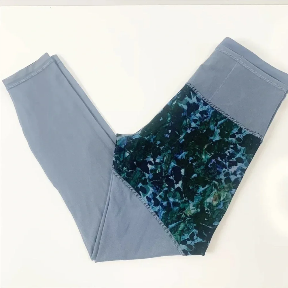 Lululemon Running In The City 7/8 Tight Floral 6